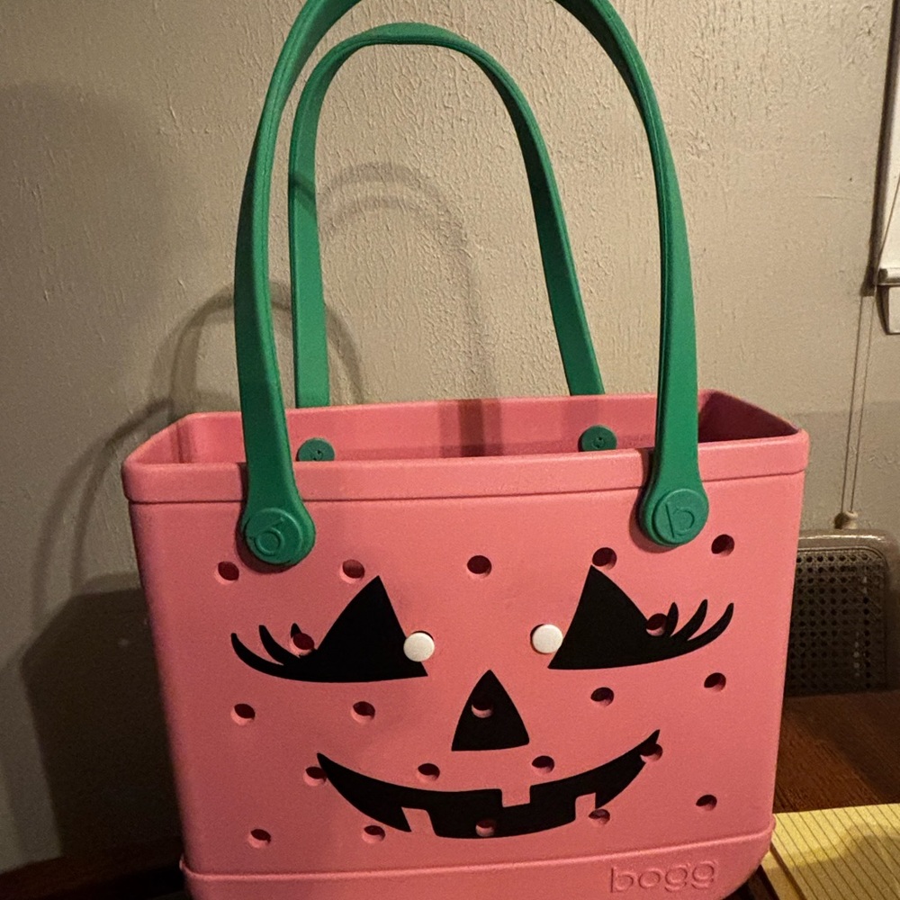 Pink Halloween Bogg Bag
